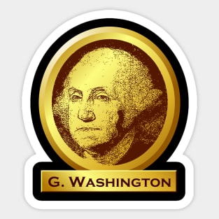 George Washington Memorial Sticker